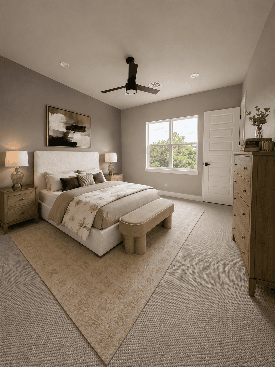 Primary Suite Staging Round Rock TX
